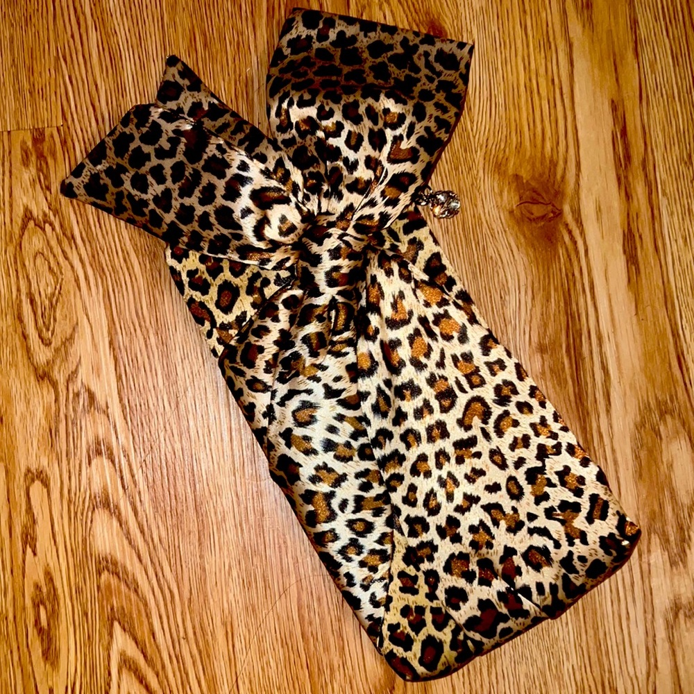 Leopard Steve Madden Clutch